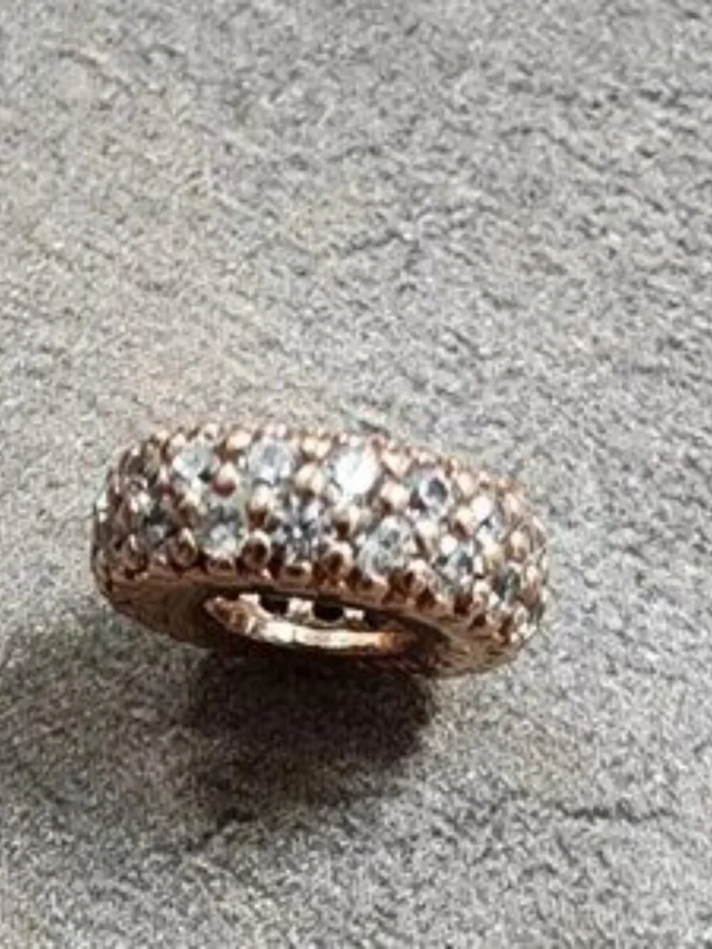Pandora Clear Sparkle Spacer Charm